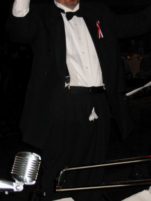 Jim really conducting at the Chase Hotel